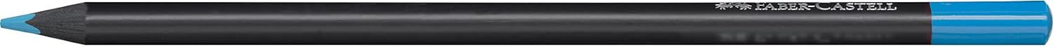 Faber-Castell Black Edition Pack de 100 Crayons de Couleur - Mine Super Douce - Bois Noir - Idéal pour Dessiner sur Papier Clair, Foncé et Coloré - Couleurs Assorties