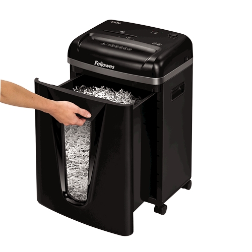 Fellowes 450M Micro-Cut Destructeur De Papier Manuel - Détruit Jusqu'à 9 Feuilles - 22L