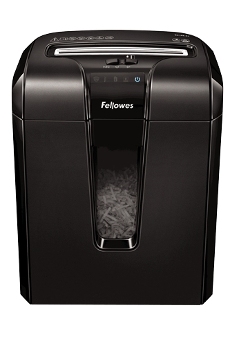 Fellowes 63Cb Destructeur de papier manuel à coupe particulaire - Détruit jusqu'à 10 feuilles - 19L