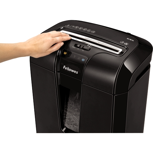 Fellowes 63Cb Destructeur de papier manuel à coupe particulaire - Détruit jusqu'à 10 feuilles - 19L