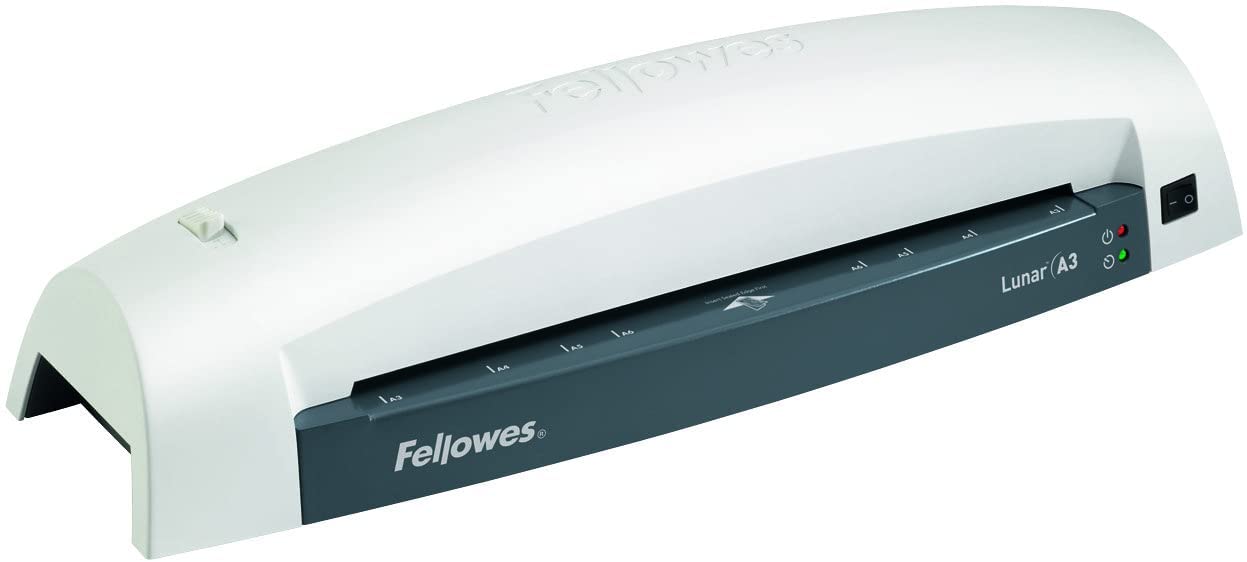 Fellowes Lunar A3 Plastifieuse - Préchauffage de 4 minutes - Épaisseur de sac de 80 et 125 microns