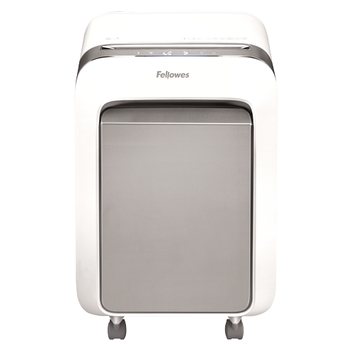 Fellowes LX211 Destructeur de papier manuel Micro-Cut - Détruit jusqu'à 15 feuilles - 23L - Blanc