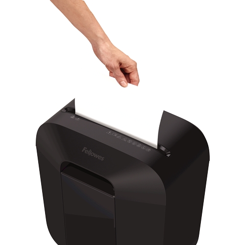 Fellowes LX25 Destructeur de papier manuel à coupe particulaire - Détruit jusqu'à 6 feuilles - 11,5 L