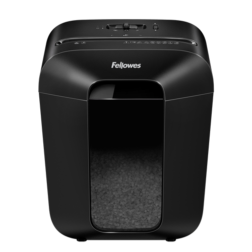 Fellowes LX41 Mini Cut Déchiqueteuse manuelle - Détruit jusqu'à 11 feuilles - 17L