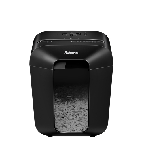 Fellowes LX50 Destructeur de papier manuel à coupe particulaire - Détruit jusqu'à 9 feuilles - 17L