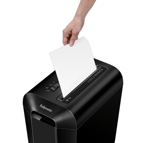 Fellowes LX65 Destructeur de papier manuel à coupe particulaire - Détruit jusqu'à 10 feuilles - 22L