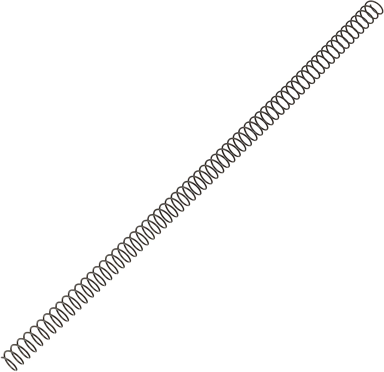 Fellowes Pack de 100 Spirales Métalliques 10mm - Jusqu'à 60 Pages - Couleur Noir