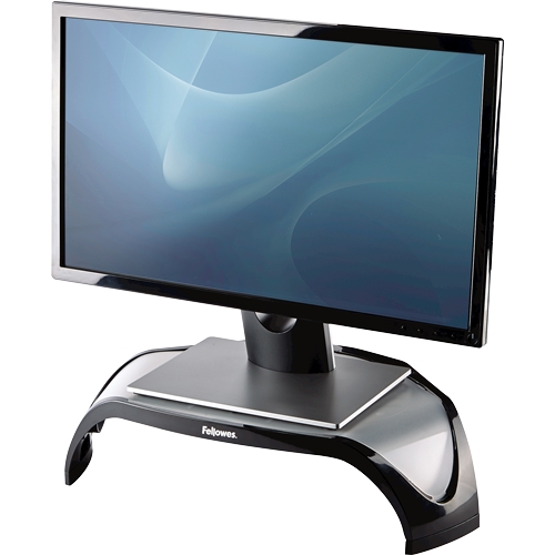 Fellowes Smart Suites Monitor Riser Stand - 3 réglages de hauteur - Design triangulaire - Poids maximum 10 kg