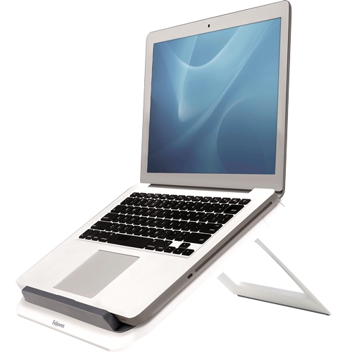 Fellowes Spire Series Support pour ordinateur portable - 7 angles réglables - Pliable - Jusqu'à 17 pouces et 4 kg