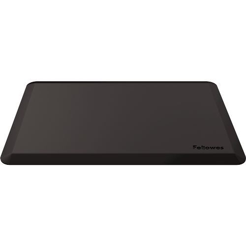 Fellowes Tapis anti-fatigue - Bords biseautés - Design ergonomique - Couleur noire