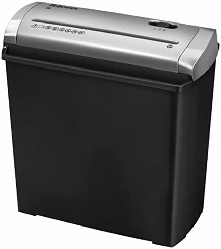 Fellowes Trito 2S Déchiqueteuse manuelle - Détruit jusqu'à 5 feuilles - 11 litres - Couleur noir/gris