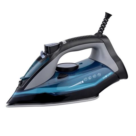 Fer à Linge Muvip avec Vapeur 2800W - Semelle Céramique - Réservoir 350ml - Contrôle de Température - Vapeur Réglable