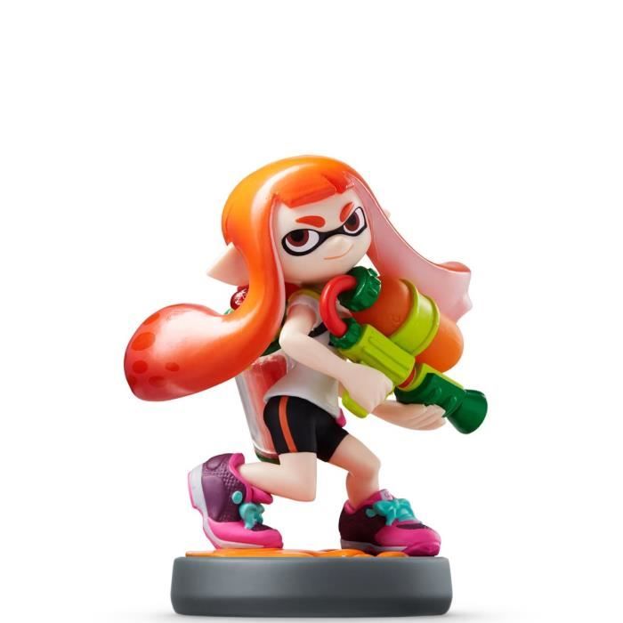 Figurine Amiibo - Fille Inkling  Collection Splatoon