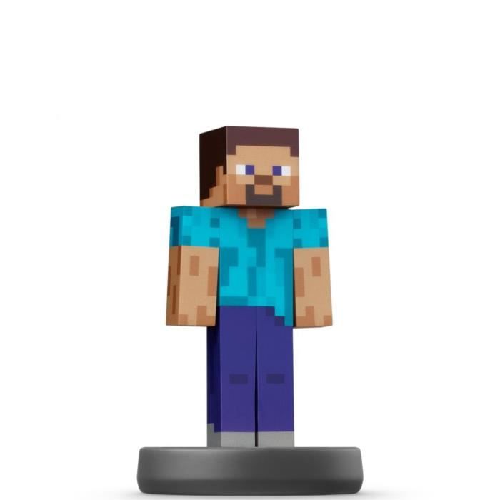 Figurine Amiibo - Steve & Alex N°89  Collection Super Smash Bros.