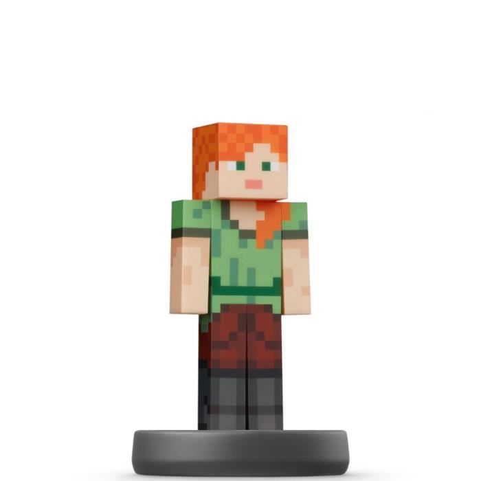 Figurine Amiibo - Steve & Alex N°89  Collection Super Smash Bros.