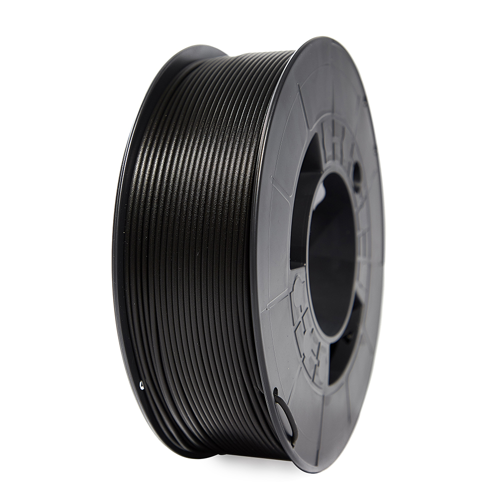 Filament 3D PLA HD - Diamètre 1,75 mm - Bobine de 1 kg - Couleur noire