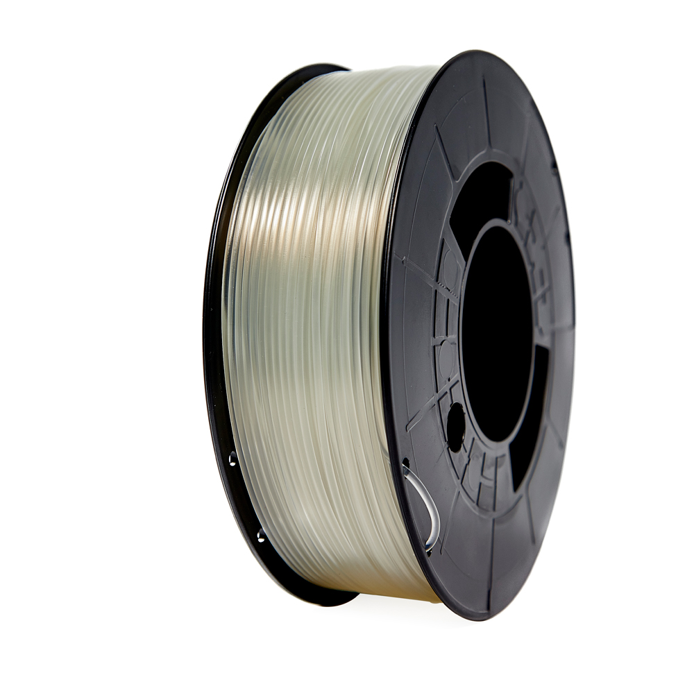 Filament 3D PLA HD - Diamètre 1,75 mm - Bobine de 1 kg - Couleur transparente