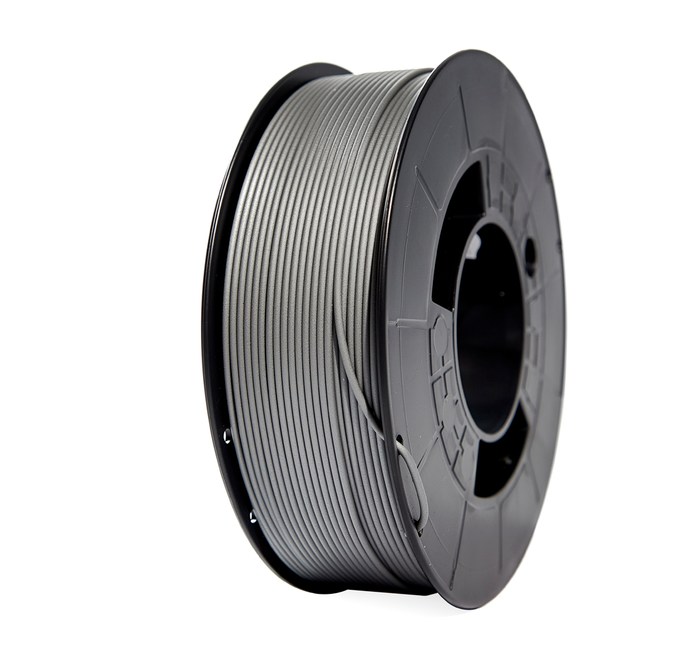 Filament 3D PLA HD - Diamètre 1.75mm - Bobine 1kg - Couleur Argent