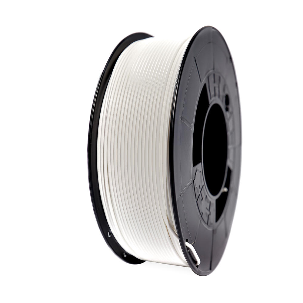 Filament 3D PLA HD - Diamètre 1.75mm - Bobine 1kg - Couleur Blanche