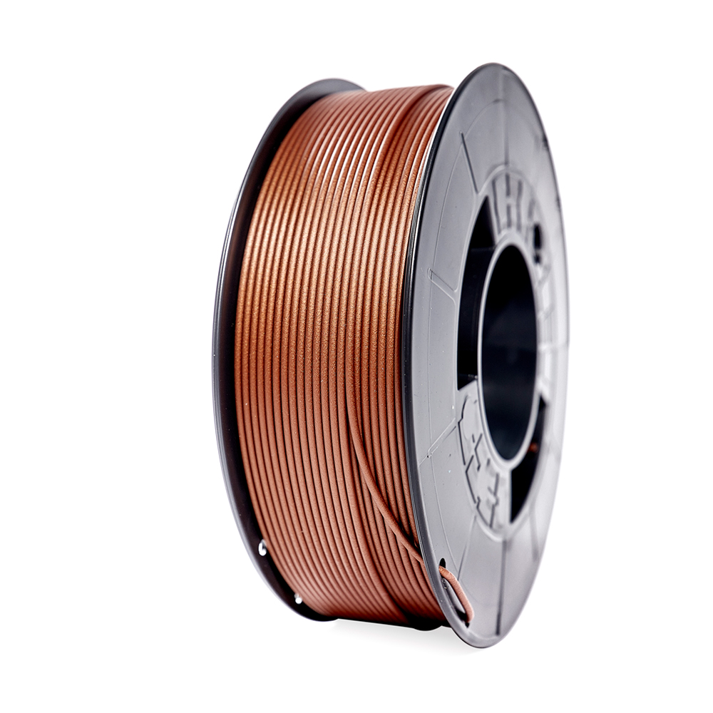 Filament 3D PLA HD - Diamètre 1.75mm - Bobine 1kg - Couleur Bronze
