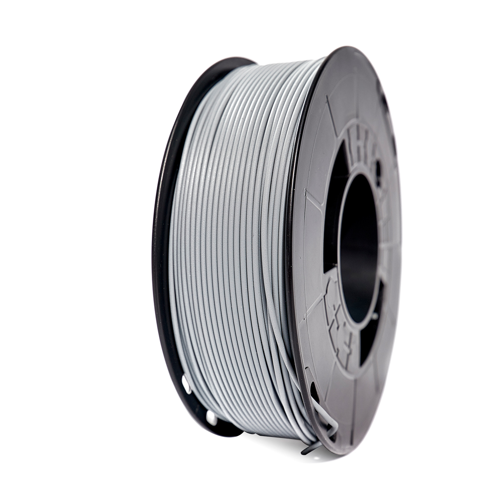 Filament 3D PLA HD - Diamètre 1.75mm - Bobine 1kg - Couleur Gris