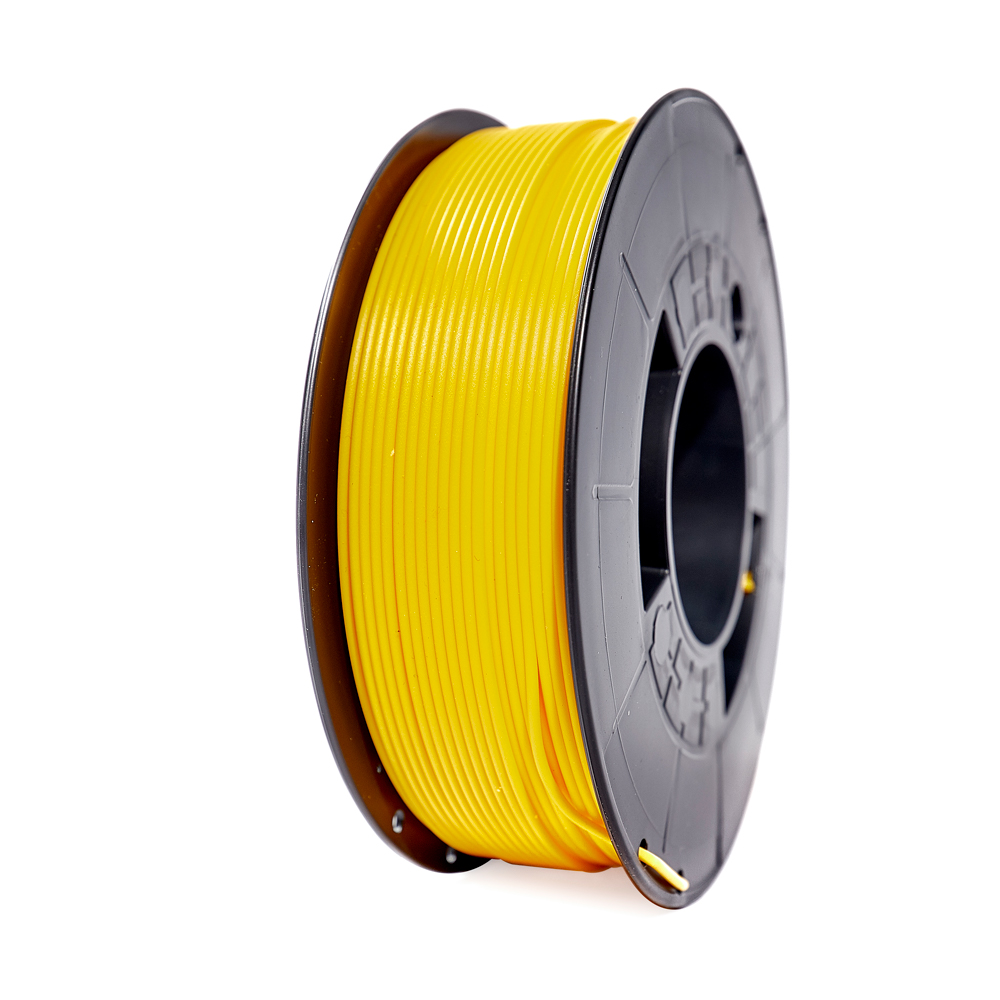 Filament 3D PLA HD - Diamètre 1.75mm - Bobine 1kg - Couleur Jaune