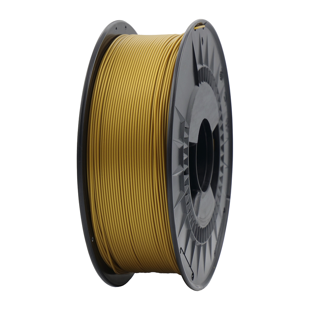 Filament 3D PLA HD - Diamètre 1.75mm - Bobine 1kg - Couleur Or
