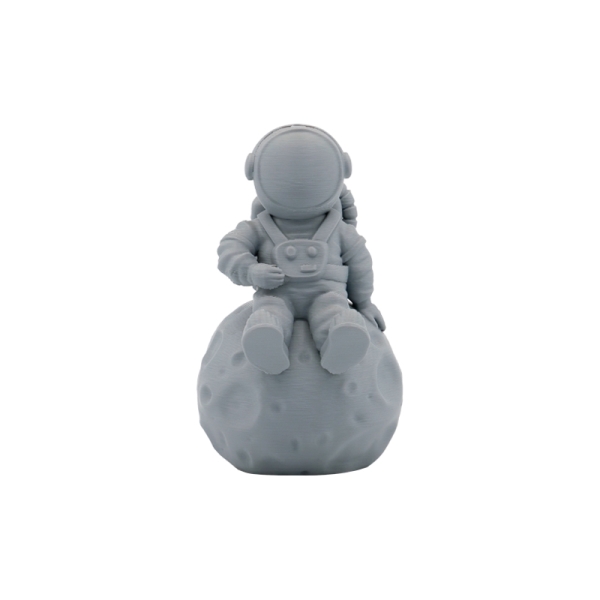 Filament PETG 3D - Diamètre 1,75 mm - Bobine 1kg - Couleur Gris