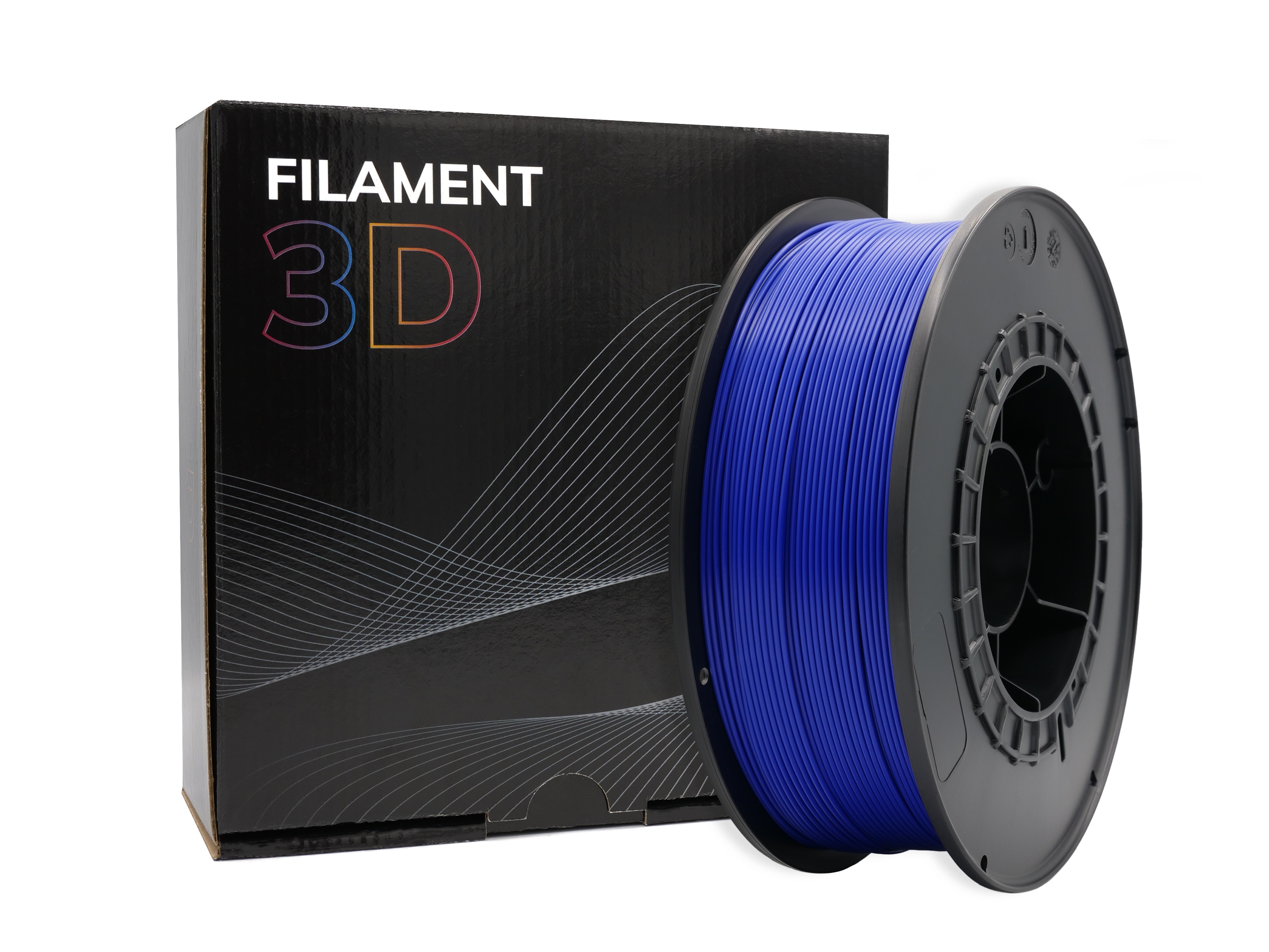 Filament PLA 3D - Diamètre 1.75mm - Bobine 1kg - Couleur Bleu Nuit