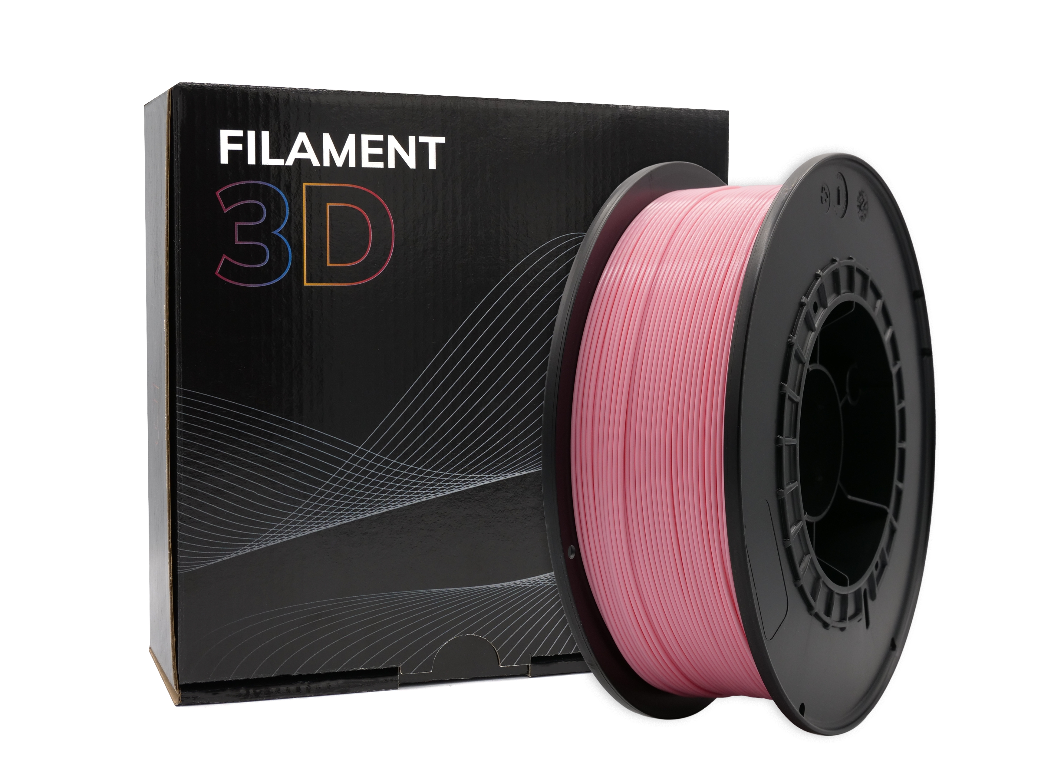 Filament PLA 3D - Diamètre 1.75mm - Bobine 1kg - Couleur Rose Crème