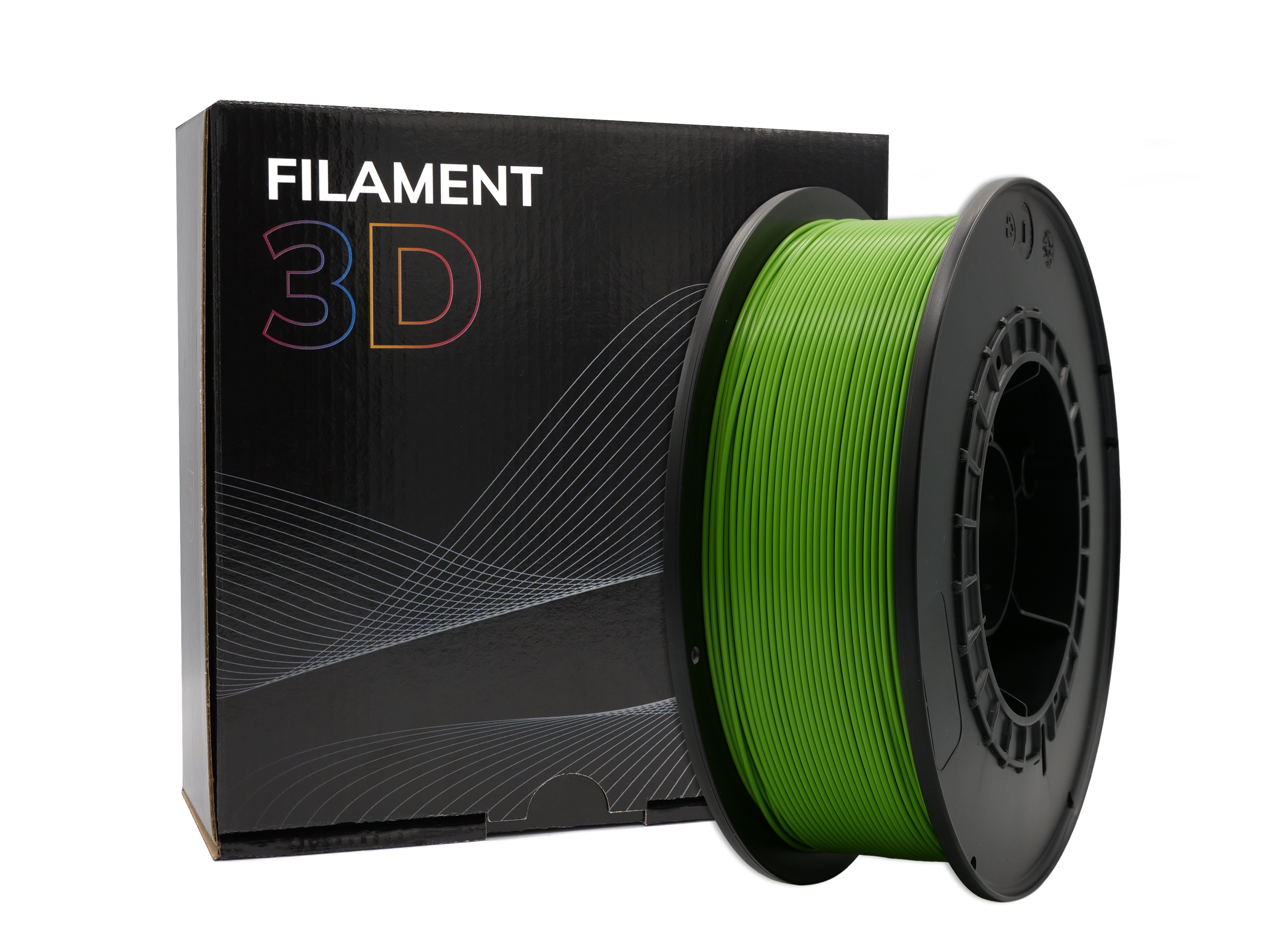 Filament PLA 3D - Diamètre 1.75mm - Bobine 1kg - Couleur Vert Pomme