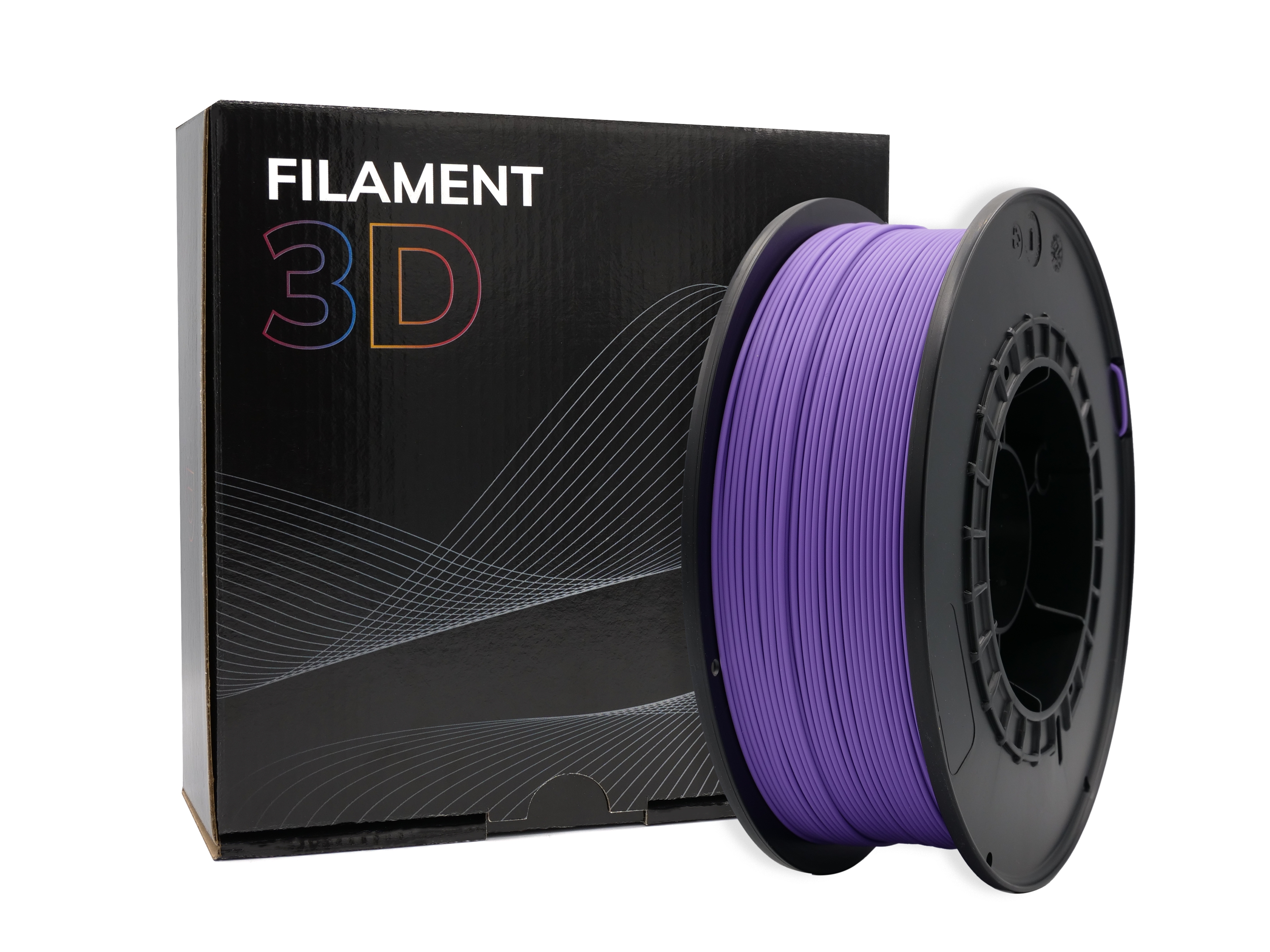 Filament PLA 3D - Diamètre 1.75mm - Bobine 1kg - Couleur Violet Clair