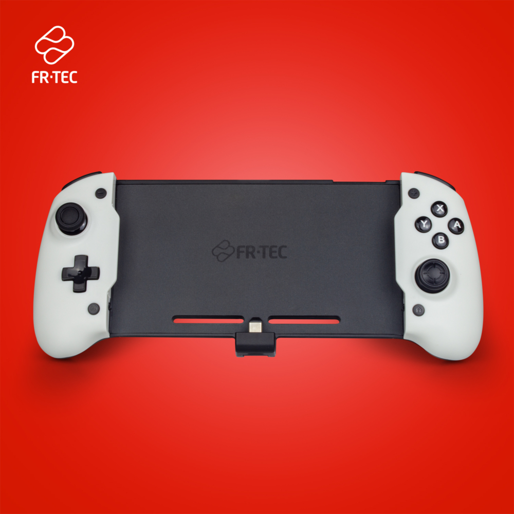 FR-TEC Advanced Pro Gaming Controller Compatible avec Nintendo Switch et Switch Oled - Design Ergonomique - 4 Boutons Programmables - 3 Modèles de Joystick Interchangeables - Antidérapant - Facile à Connecter - Différentes Couleurs