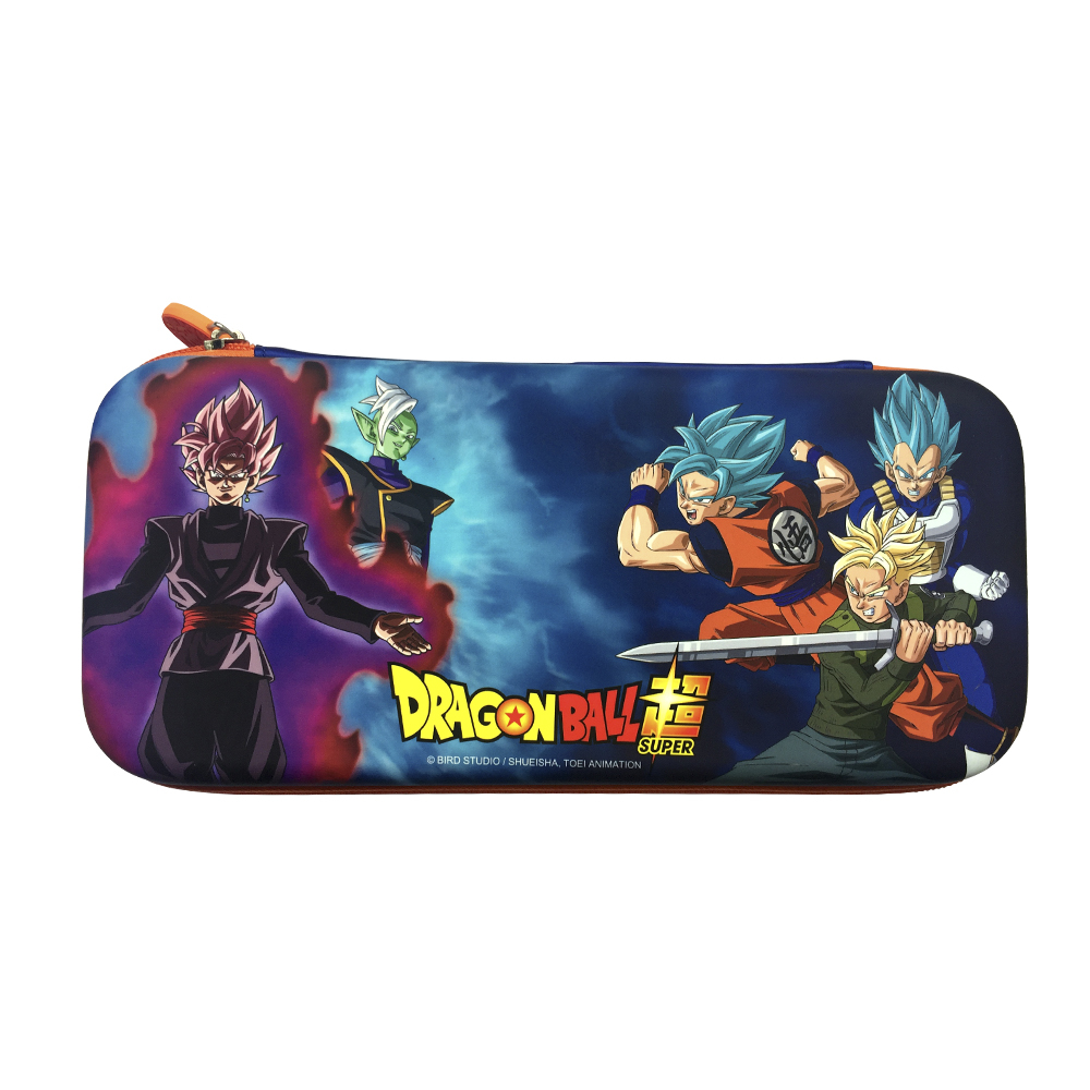 FR-TEC Coque Dragon Ball Super Nintendo Switch - Design Dragon Ball Super - Matériau résistant - Compartiments intérieurs - Divers coloris