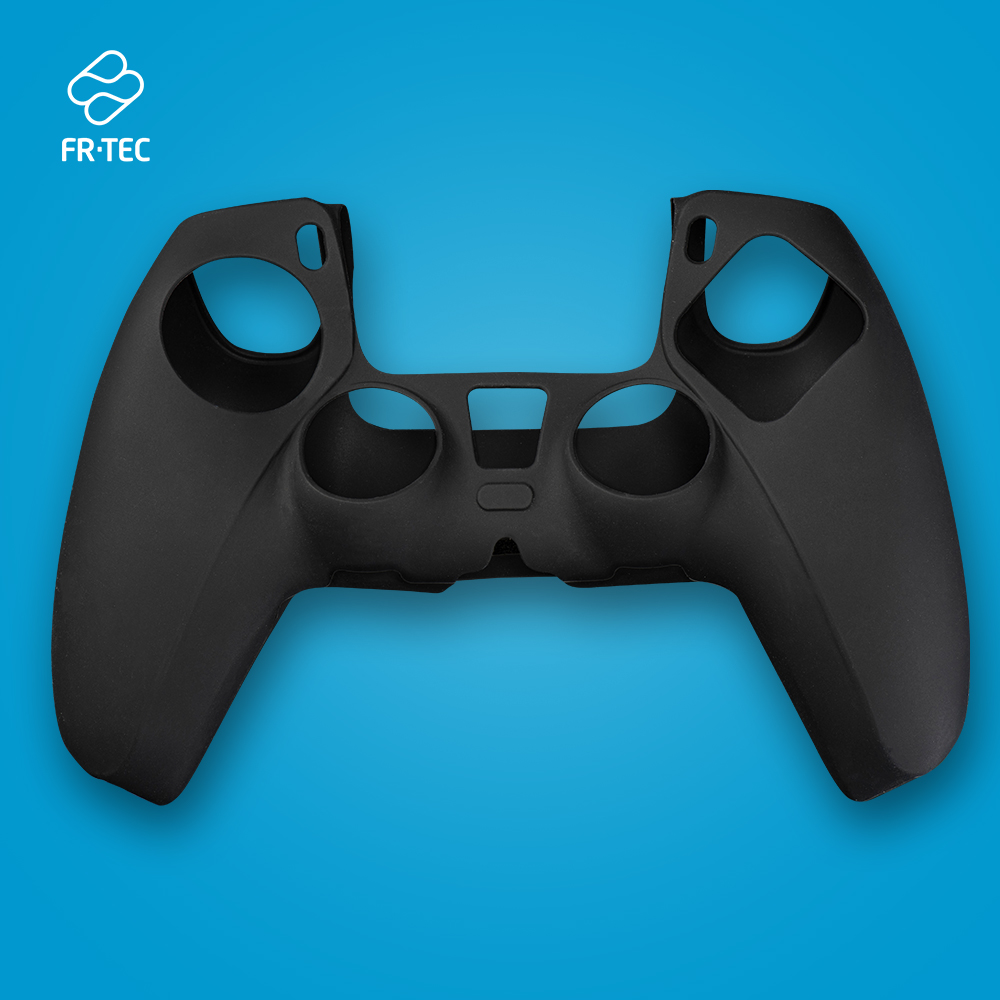 FR-TEC Coque en silicone + poignées pour joysticks Kit Dualsense personnalisé pour PS5 - Améliore le toucher et évite la transpiration des mains - Protection et installation facile - Meilleure adhérence - Comprend un autocollant pour pavé tactile - C