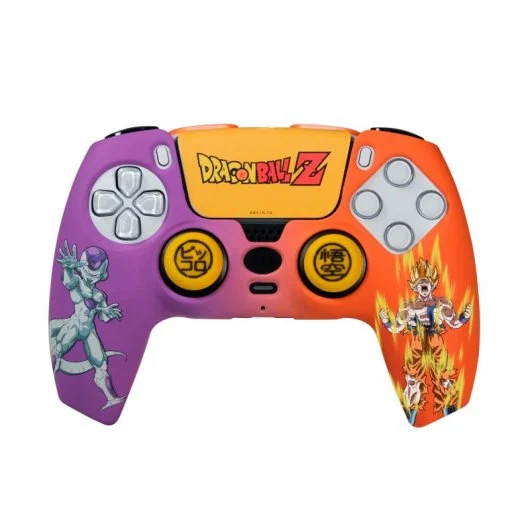 FR-TEC Dragon Ball Z Enemies Pack Coque Rigide + Grips + Autocollant pour PS5