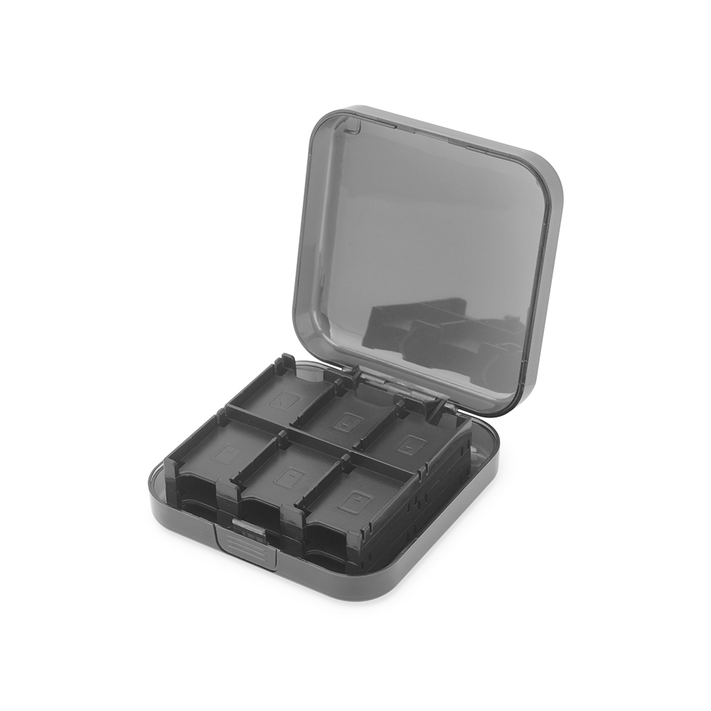 FR-TEC Étui de Transport pour Jeux Switch - Protection et Rangement pour 24 Cartouches et 2 Cartes MicroSD - Personnalisable et Bien Rangé - Couleur Noir