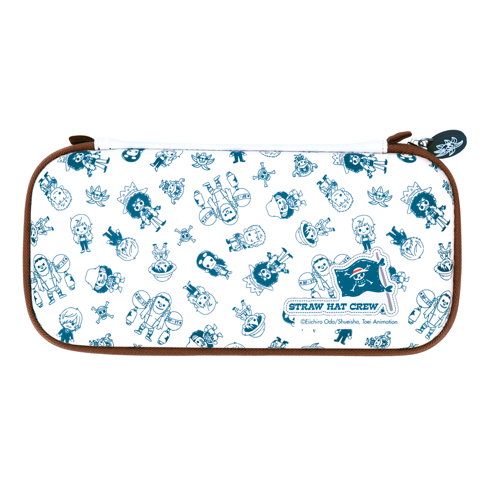 FR-TEC Nintendo Switch One Piece Bag Chibi Case - Poche intérieure - Espace pour 10 jeux - Différentes couleurs