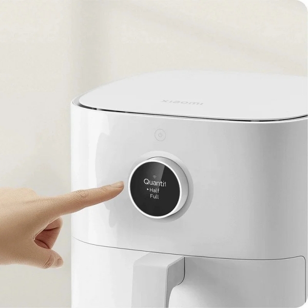 Friteuse à air intelligente Xiaomi 4,5 L 1 500 W sans huile - Contrôle intelligent de la température - Plus de 100 recettes avec l'application Xiaomi Home - Commande vocale