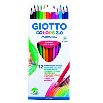 Giotto Colors 12 Crayons Triangulaires