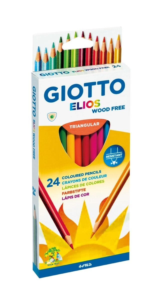 Giotto Elios 24 Crayons Triangulaires