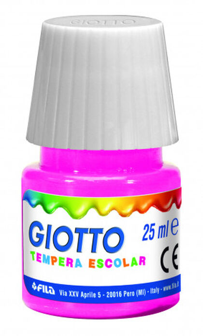 Giotto Lot de 12 pots 25ml + Pinceau