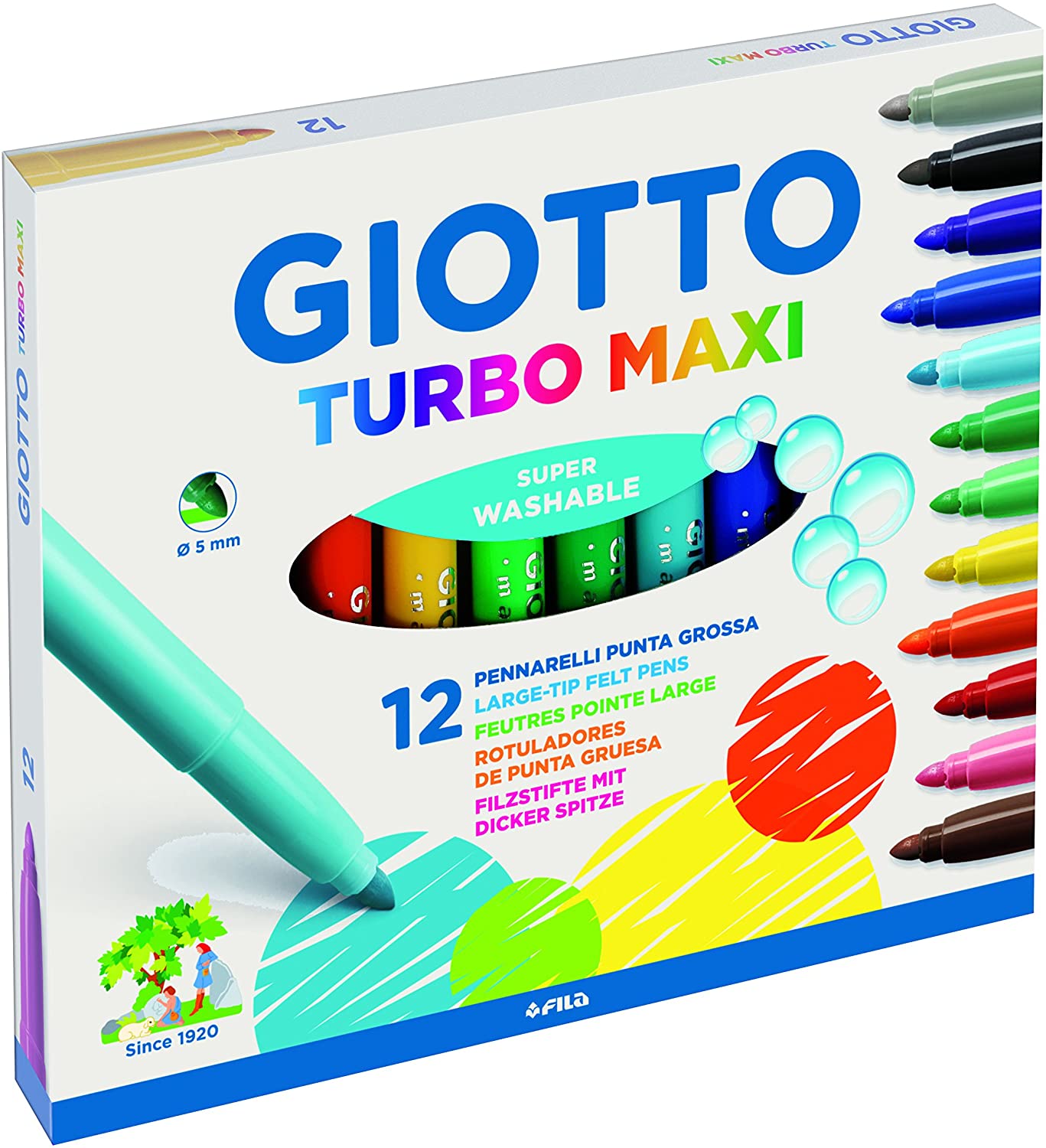 Giotto Turbo 12 Ftrs. - Pt. Large 5mm