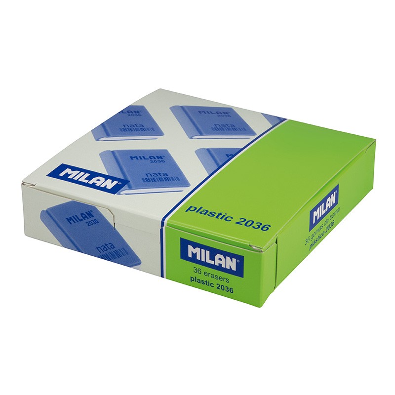 Lot 36 Gommes Rectangulaires Milan Nata 2036