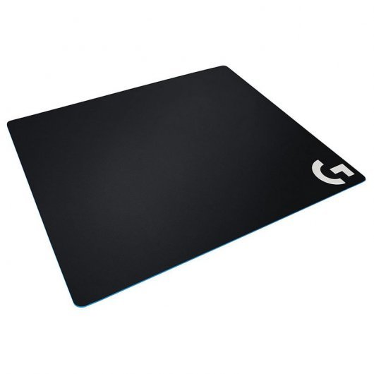 Grand tapis de jeu Logitech G640 - Flexible - Base en caoutchouc - 46x40x0,3cm - Couleur noire