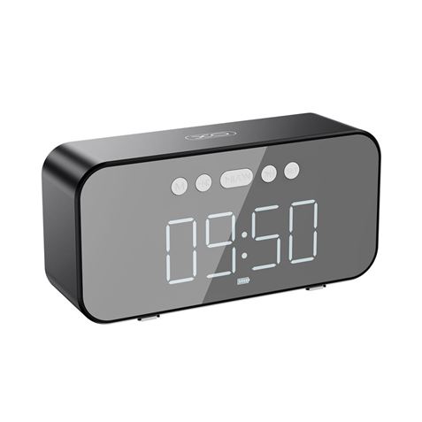Haut-parleur Bluetooth XO Mirror Clock F41 - Noir