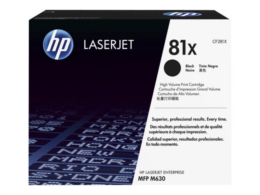 HP Toner 81X (CF281X) noir