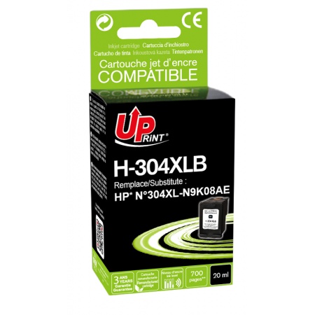 Cartouche encre UPrint compatible HP 304XL noir