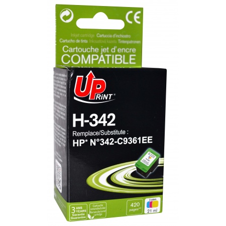 Cartouche encre UPrint compatible HP 342 couleur