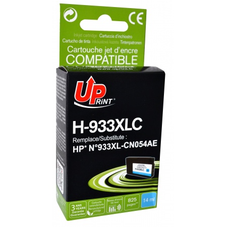 Cartouche compatible HP 933XL cyan